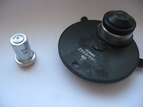 LOMO Phase Contrast Microscope Condenser MFA2 with 40x 0.65 FA Mikroskop Zeiss 2