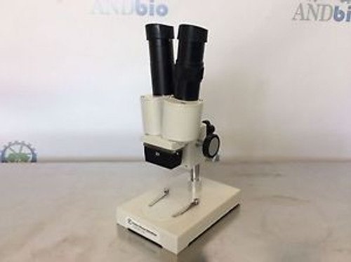 Fisher Scientific Cordless Stereo Microscope Stereo,Binoc Head, 2x obj. Cat. S90