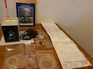 L135  ISCO TRIS 3 Channel PERISTALTIC LAB PUMP w/ ACC.  HAAKE BUCHLER manual etc
