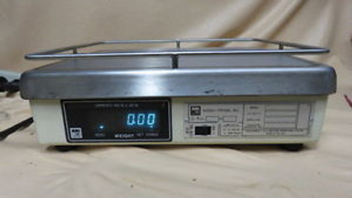 NCI WEIGH-TRONIX 100 LB 50 KG 38 25 POSTAL  SCALE