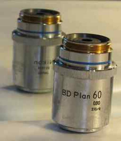 Nikon BD Plan 60x 0.8 210mm Optiphot Epiphot Microscope Objective