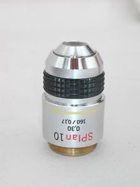 Olympus SPlan 10x Microscope Objective for BH2, BHS, BHT series, Nice!