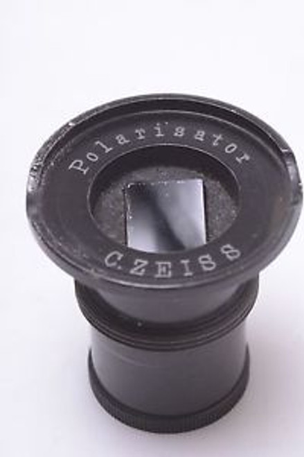 C. ZEISS ANTIQUE POLARIZER, POLARISATOR FOR MICROSCOPE POL