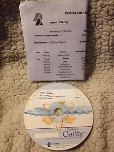 DataApex Clarity Advanced Chromatography Software Version 2.5.06.099