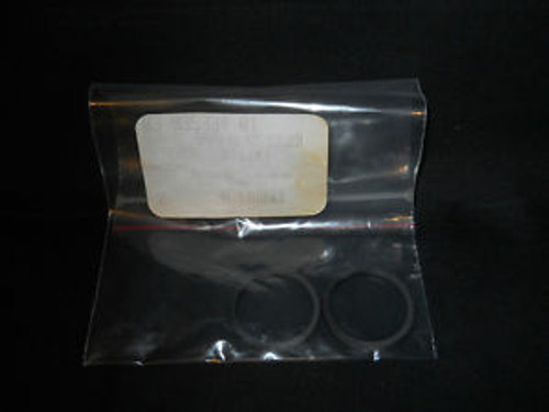 (2) Agilent Graphite & Stainless Steel 41.4mm Piston Seals for RamPak, 393533401