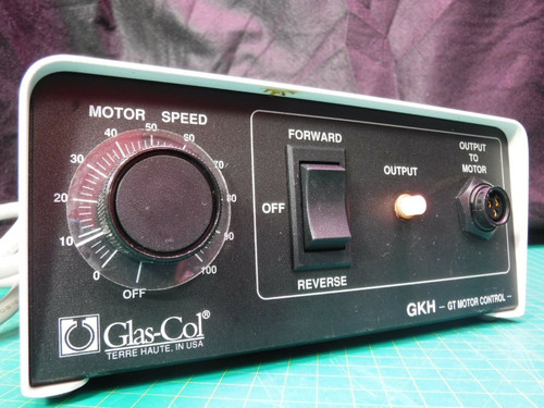 Glas-Col Gkh Gt Motor Controller With 099D Gt21 Dc Continuous Motor 333 Rpm