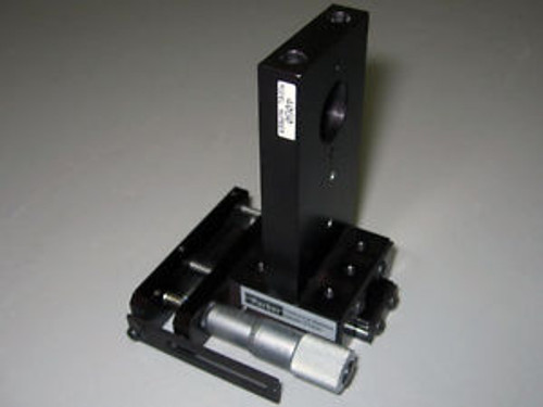 PARKER DAEDAL 4060 X LINEAR MOTION STAGE WITH 90° MOUNT & MICROMETER NEWPORT