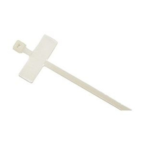 Cable Tie, 4 In L, Tag Below Head, Pk 1000