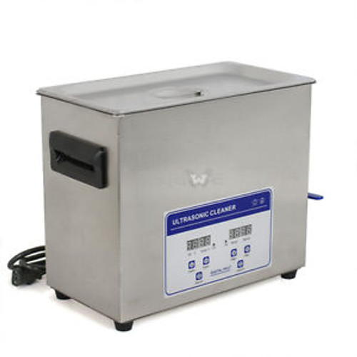 New 6.5L Industry Heated Stainless Steel Ultrasonic Cleaner Heater Top Sale