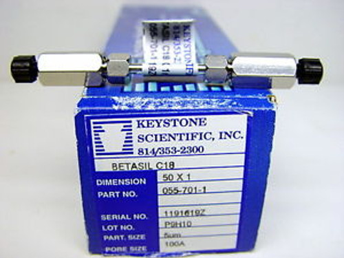 Keystone Scientific 055-701-1 Betasil C18 HPLC Column 50x1mm 5u 100A