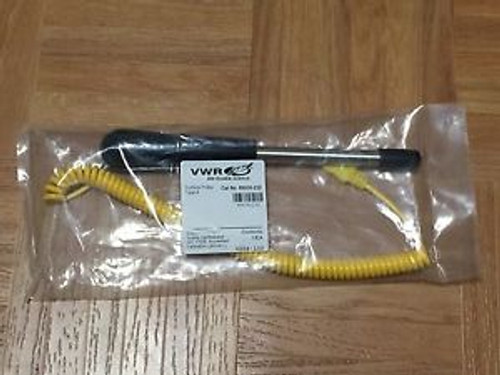 VWR Stainless Steel Type-K Thermocouple Beaded Surface Probe w/ Handle 89030-232