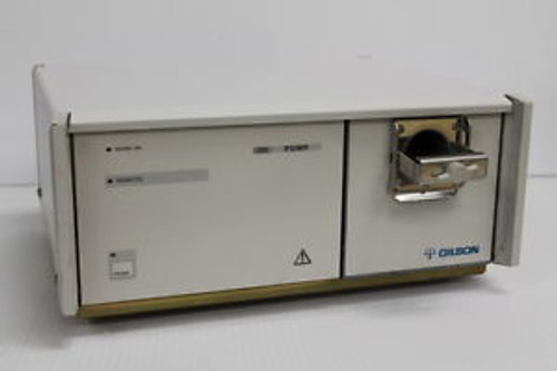 Gilson 306 Analytical Chromatography Pump S/N 360B0D322