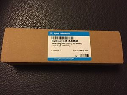 New SEALED Agilent Heat Exchanger High Temperature 1.6 uL 0.12 mm ID G1316-80003