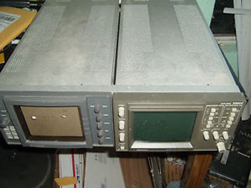 Leader  5860C Waveform Monitor and Videotek VSM-61