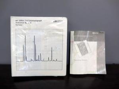 HP Hewlett Packard 5890A Gas Chromatograph Operating and Reference Manuals