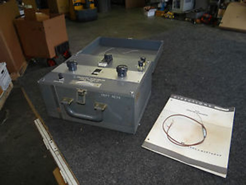Leeds & Northrop 8692 Temperature Potentiometer Galvanometer with Manual & Probe