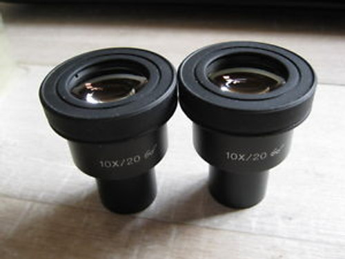 Pairs of Olympus 10x/20 eyepieces for CX CKX microscopes