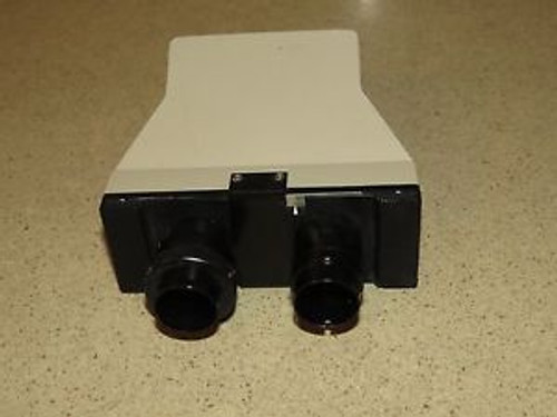 `++ OLYMPUS TAN / BEIGE MICROSCOPE BINOCULAR HEAD -oh