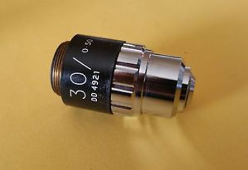 Infared Vickers 30x Microscope Objective [Made by BioRad] Perfect Optics  [JW]