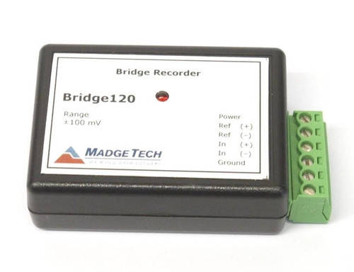 Madgetech Bridge120 Differential Input Bridge/Strain Gauge Data Logger