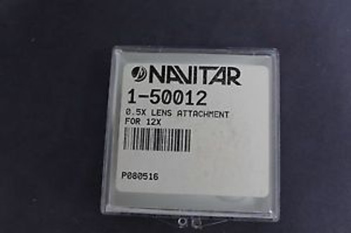 NAVITAR 1-50012  0.5x lens attachment for 12x zoom lens