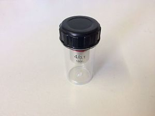 Fisher Scientific  Microscope Objective Lens 4/0.1 160/- #S68012