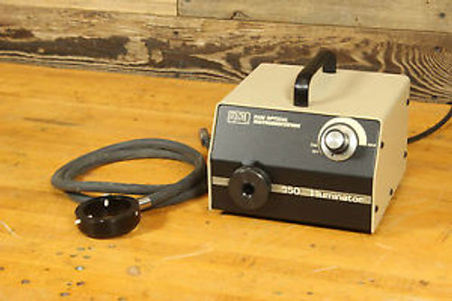 Ram Optical Instrumentation 150 Illuminator Light Source Fiber Optic Ring Light