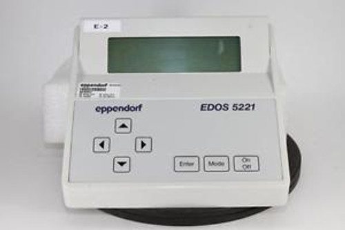 Used Eppendorf EDOS 5221 Single Channel Electronic Pipette Dispensing System