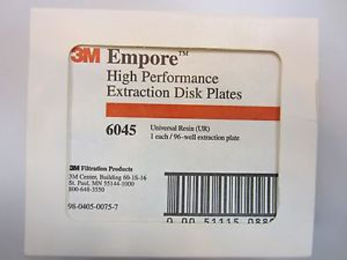 Empore Universal Resin UR-SD 96 Well SPE Extraction Disk Plate, 6045