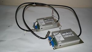 LOT OF 2 MATSUSADA PRECISION J4-2P, J4-3N HIGH VOLTAGE LASER POWER SUPPLY