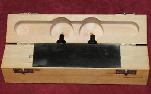 Leitz Wetzlar Germany Microtome Blade 4 1/4 Inches Wood Box