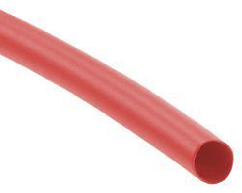 Alpha Wire Fit-221-1-1/2 Rd105 Heat Shrink Tubing, 38Mm Id, Po, Red, 20Ft, Pk5
