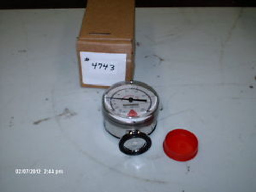 Anderson Pharmaceutical S/S Gauge #0020980 -30 in Vac to 60 PSI 1-1/2 FLG (NEW)