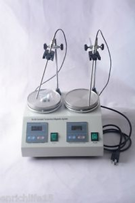 Brand New2Units Multi Unit Digital Thermostatic Magnetic Stirrer Hotplate Hot