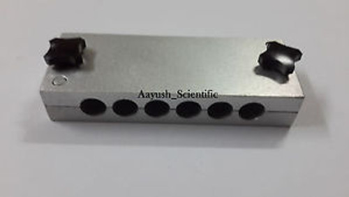 Lipstick Mould/Mold Aluminium 6 Cavities/Holes, 6 Gm. () AS224