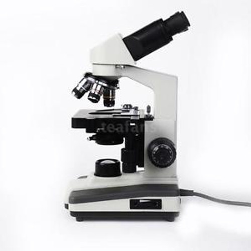 Goplus 40X-2500X LED Lab Binocular Compound Microscope w/ 3-D Mech Stage Q3J7