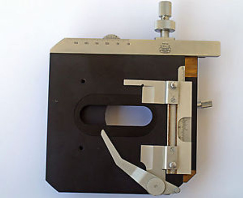 Excellent microscope stage for Zeiss Opton W