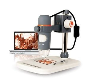 Handheld Digital Microscope 5 MP Sensor Adjustable Stand High Resolution USB 2