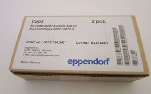 Eppendorf Caps for 400ml Buckets for Rotor A-4-81, Cat # 022638661