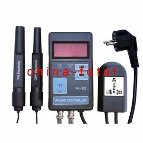 PH-203 Dual Aquarium Controller for pH and mV (ORP) Water Quality Meter Tester