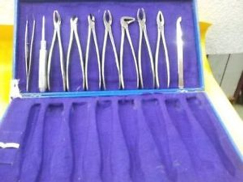 DENTAL SET DOCTOR CHOICE SET OF 10 INSTRUMENTS STAINLESS STEEL