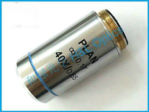 NEW Microscope objective PLAN 40X / 0.65 ?/0.17 Infinity for Olympus #N51