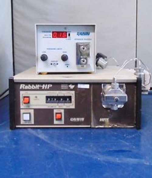 Rainin Rabbit HP Solvent Delivery System With Pressure Monitor And Mixer R56