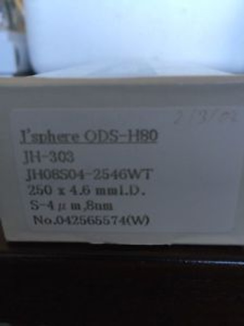 Ymc HPLC Column Jsphere ODS-H80 250x4.6mm Part No. JH08S04-2546WT