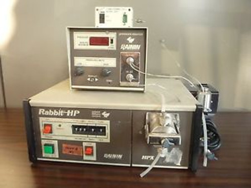 RAININ RABBIT-HPX SOLVENT DELIVERY SYSTEM, PRESSURE MONITOR ETC (ITEM.# 1108/10)