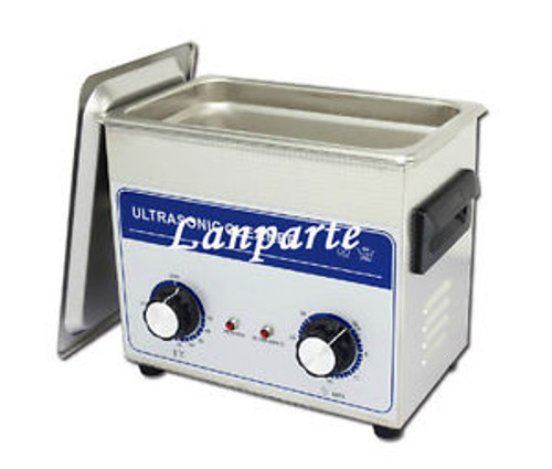 3.2L Ultrasonic Cleaner Jewelry Watches & Dental Cleaning Equipment 120W 220V