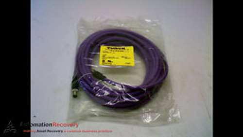 Turck Rssw Rksw 456-10M Cordset 5 Pole Male/Female Str/Str 10 Meters, New