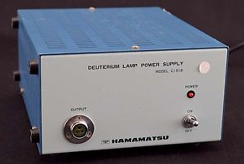 Hamamatsu Model C1518 Laboratory Desktop Deuterium Lamp PSU Power Supply Module