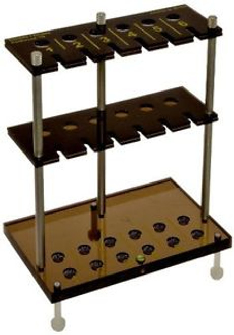 Kimble-Chase 2212N 6 Place Erythrocyte Sedimentation Rate ESR Tube Rack for and