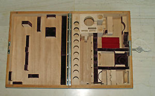 Leitz Wetzlar ultropak original wooden box with key